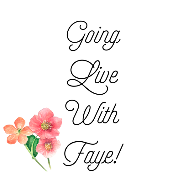 Live With Faye!
