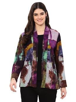 Parsley Open Front Jacket