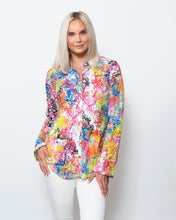 Load image into Gallery viewer, Sno Skins Crinkle Button Down Blouse
