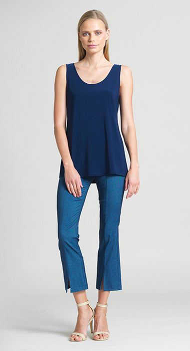 Clara Scoop Neck Mid Length Tank