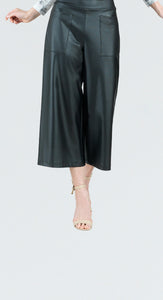Clara Liquid Leather Gaucho