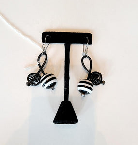 OC Stripe Ball Earring