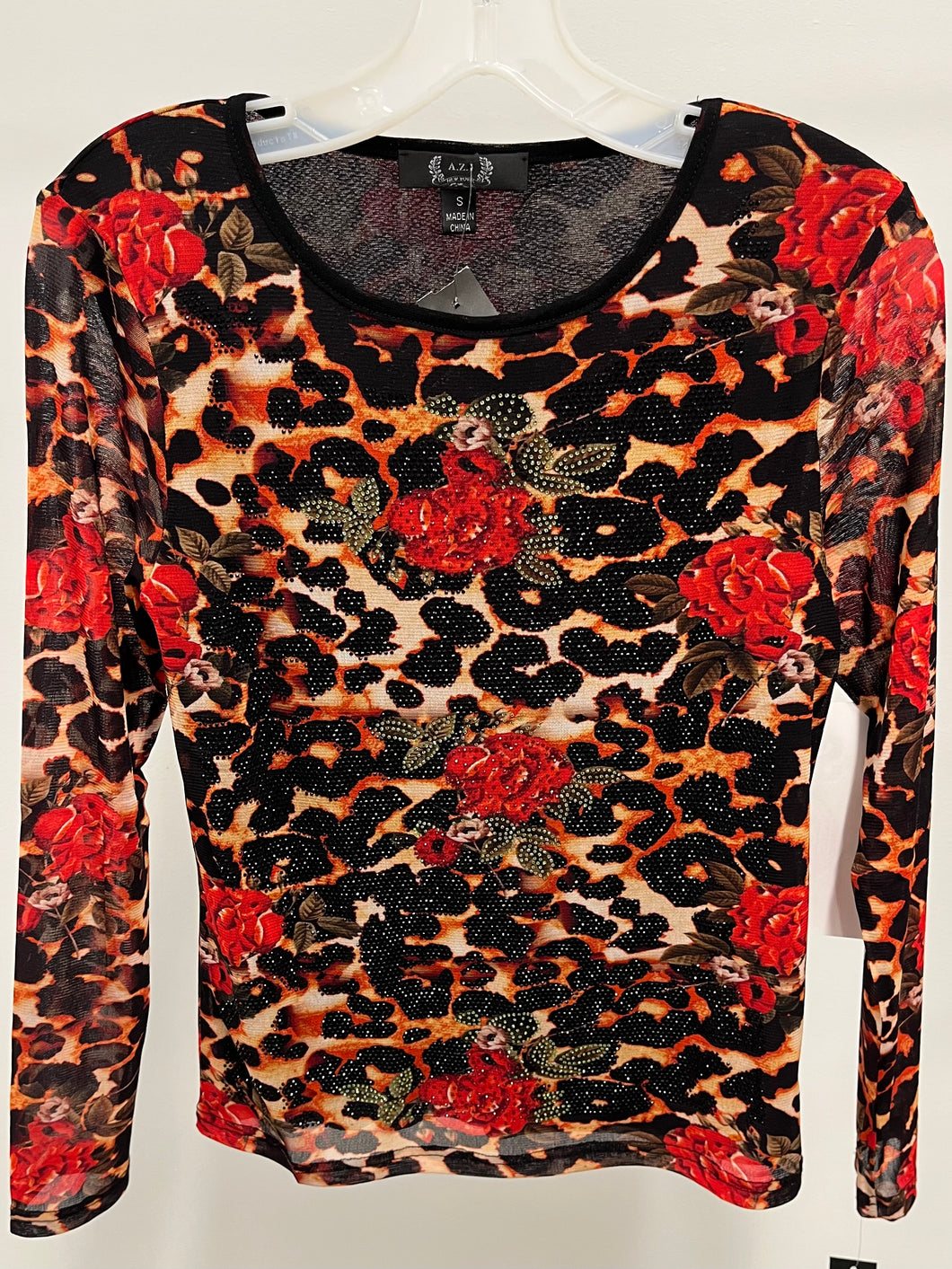 AZI Animal Sparkle Top