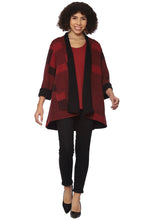 Load image into Gallery viewer, Parsley Mixed Box Print Reversible Jacket

