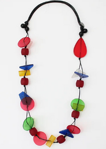 Sylca Lucite Pieces On Cord