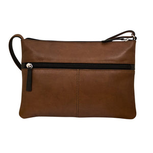 6028 ILI DOUBLE ZIP MULTI COLOR CROSSBODY