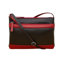Load image into Gallery viewer, 6028 ILI DOUBLE ZIP MULTI COLOR CROSSBODY
