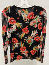 Load image into Gallery viewer, AZI Floral Sparkle Top

