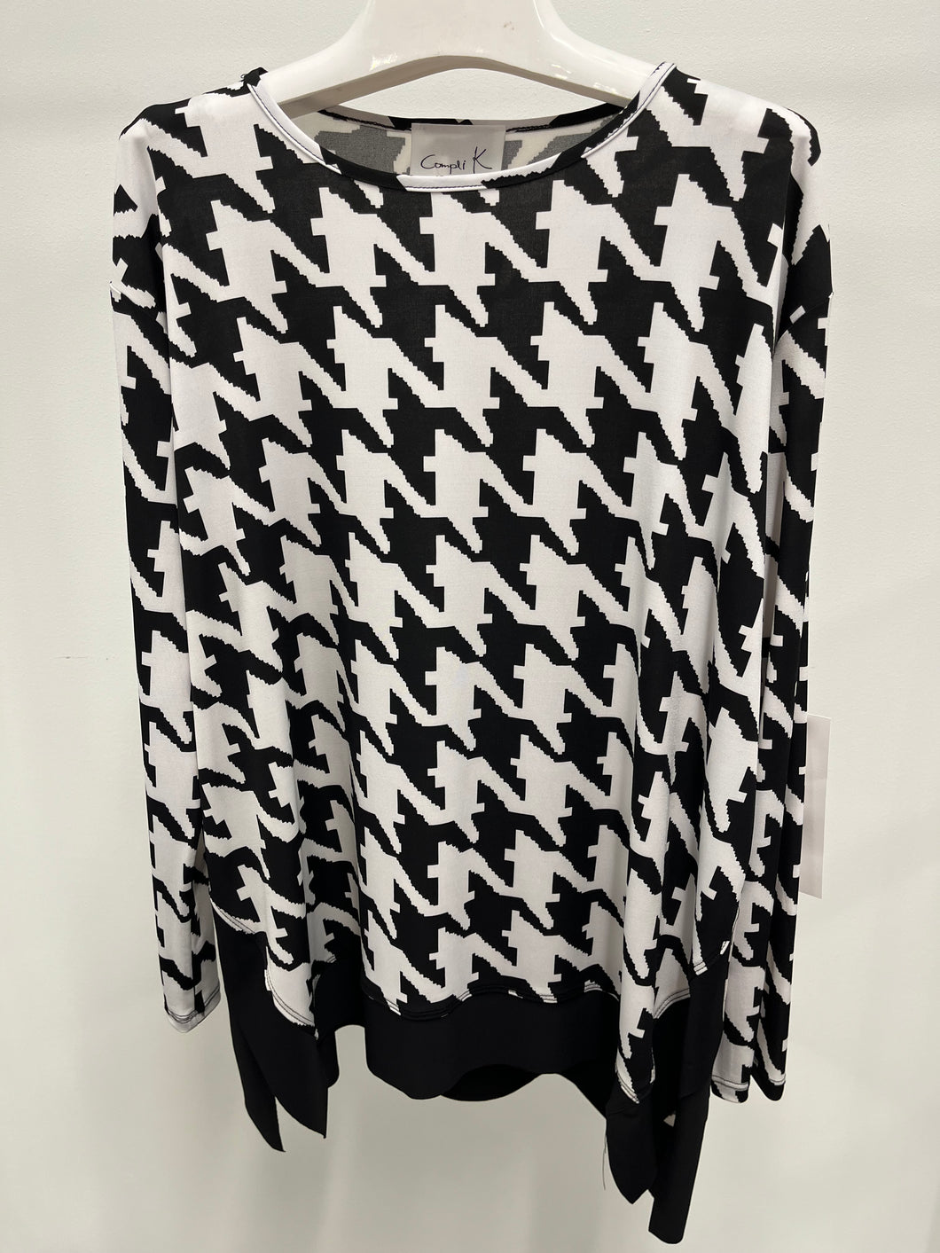 Compli K Houndstooth Top
