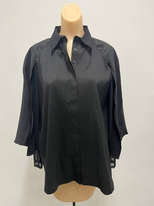 Ravel Taffetta Cape Blouse