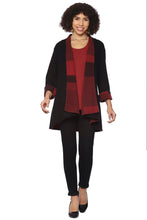 Load image into Gallery viewer, Parsley Mixed Box Print Reversible Jacket
